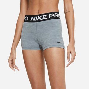 Nike Pro Women's 3" Dri-FIT Training Shorts Smoke Grey CZ9857-084